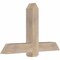 Ekena Millwork Eugene Smooth Timber Gable Bracket, Douglas Fir, 48"W x 30"H x 5 1/2"D x 5 1/2"F, 15/12 Pitch GBW048X30X0606EUG00SDF - alternate 5